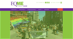Desktop Screenshot of equalitymaine.org